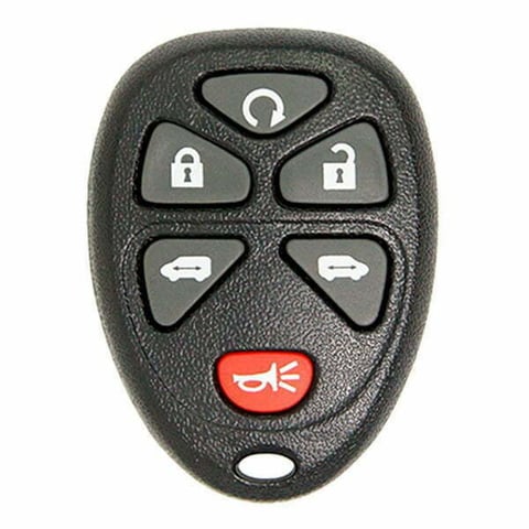 2005-2011 GM / 6-Button Keyless Entry Remote / FCC ID: KOBGT04A (Aftermarket)