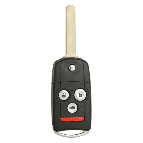 2007-2013 Acura MDX RDX / 4-Button Remote Flip Key / N5F0602A1A / PN: 35111-STX-326 (Aftermarket)