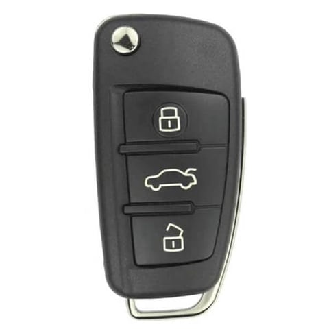 2006-2015 Audi / 3-Button Flip Key / PN: 4F0837220 / FCC ID: IYZ 3314 (Aftermarket)