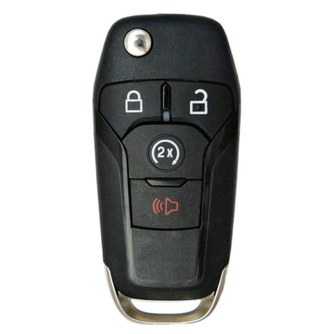 2023-2025 Ford F-Series / 4-Button Flip Key / FCC ID: N5F-A08TBLP / PN: 164-R8337 (Aftermarket)