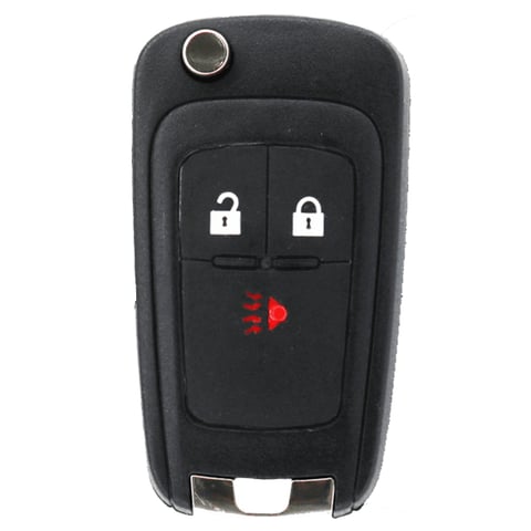 2013-2015 Chevrolet Spark / 3-Button Flip Key Remote / PN: 95233524 / A2GM3AFUS03 (Aftermarket)