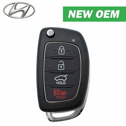 2012-2013 Hyundai Tucson / 4-Button Remote Flip Key / FCC ID: OKA-860T / PN: 95430-2S700 (OEM)