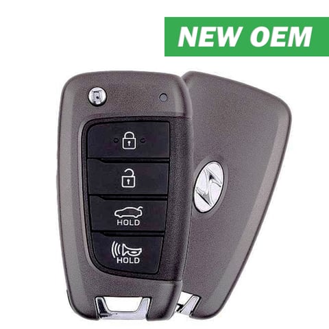 2023-2024 Hyundai Elantra / 4-Button Flip Key / NYOMBEC4TX2004 / PN: 95430-AA600 (OEM)