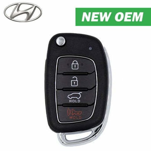2018-2019 Hyundai Ioniq / 4-Button Flip Key / PN: 95430-G2010 / SY5AERGE04 / Canadian Version (OEM)