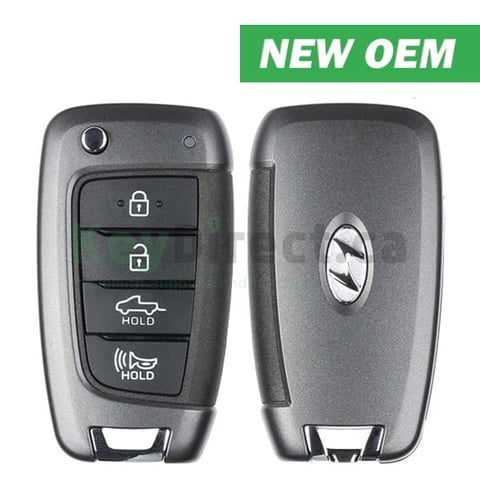 2021-2023 Hyundai Santa Cruz / 5-Button Flip Key / FCC ID: TQ8-RKE-4F40 / PN: 95430-K5010 (OEM)