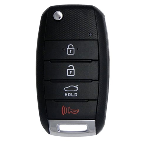 2014 Kia Rio / 4-Button Flip Key Remote / FCC ID: TQ8-RKE-3F05 / PN: 95430-1W033 (Refurbished)
