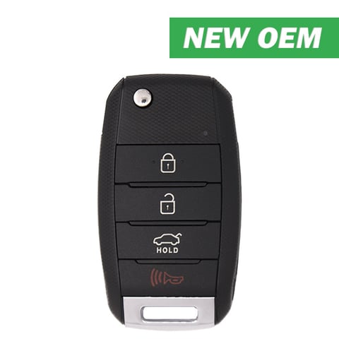 2017-2018 Kia Forte / 4-Button Flip Key / PN: 95430-A7301 / OSLOKA-OKA875T (YD) / Canadian Version (OEM)