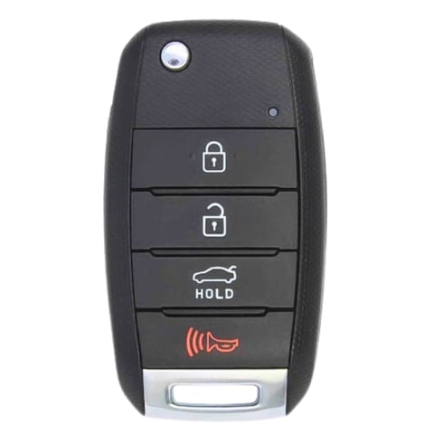 2013-2016 Kia Forte / 4-Button Flip Key / PN: 95430-A7400 / FCC ID: OSLOKA-OKA870T / NO CHIP (Refurbished)