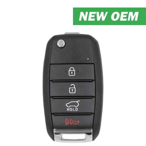 2019 Kia Sedona / 4-Button Remote Flip Key / PN: 95430-A9160 (OEM)
