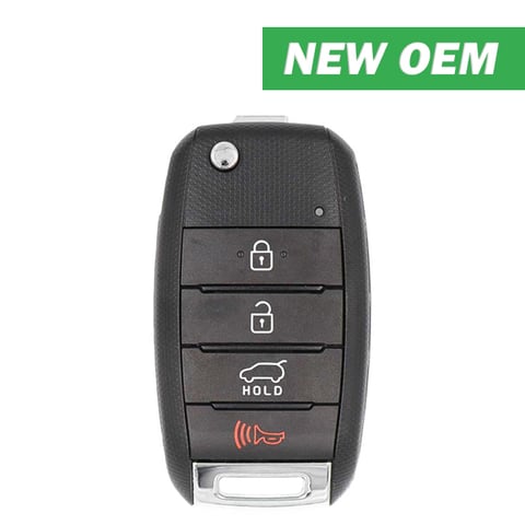 2016-2020 Kia Sorento / 4-Button Flip Key / FCC ID: OSLOKA-910T / PN: 95430-C5110 / Canadian Version