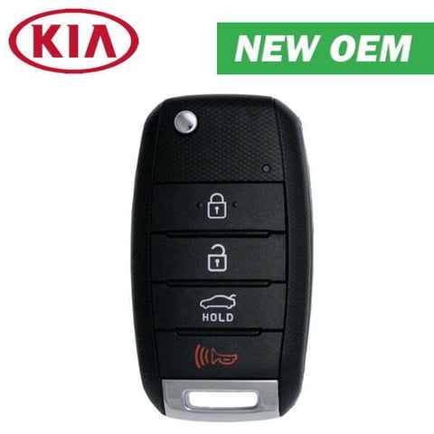 2017-2019 Kia Niro / 4-Button Flip Key / FCC ID: SY5JFRGE04 / PN: 95430-G5010 (DE 4BT) (OEM)