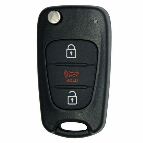 2010-2012 Kia Soul / 3-Button Flip Key / PN: 95430-2K250 / FCC ID: NYOSEKSAM11ATX (AM11MY) (Aftermarket)
