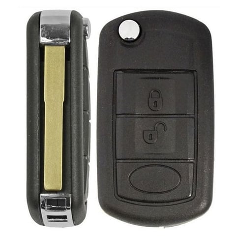 2005-2011 Land Rover / 3-Button Flip Key / NT8-15K6014CFFTXA / EWS / Chip 44 (Aftermarket)