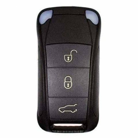2000-2004 Porsche Cayenne / 4-Button Flip Key / FCC ID: KR55WK45032 (Aftermarket)