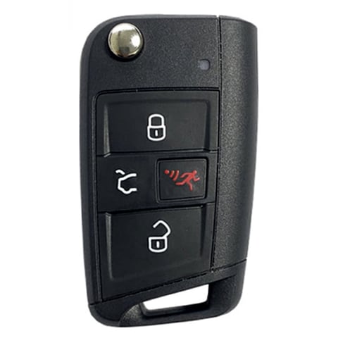 2015-2019 Volkswagen Golf GTI / 4-Button Remote Flip Key / PN: 5G0 959 752 BD / NBGFS12A01 / MQB (Refurbished)