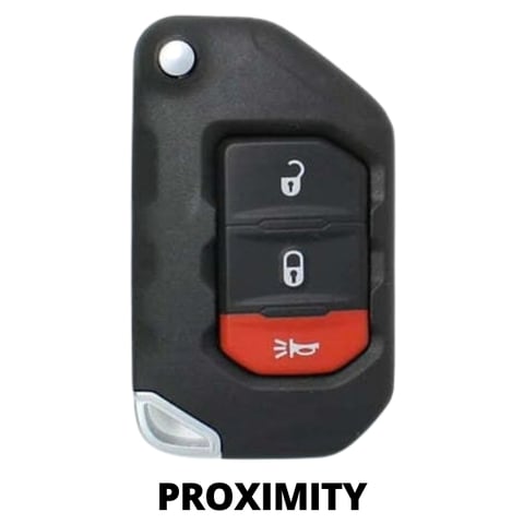 2018-2021 Jeep Wrangler Gladiator / 3-Button Flip Key / PN: 68416782AA / OHT1130261 (Refurbished)