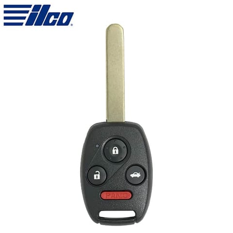 ILCO Look-Alike™ 2008-2014 Honda 4-Button Remote Head Key / FCC ID: MLBHLIK-1T (RHK-HON-4B6)