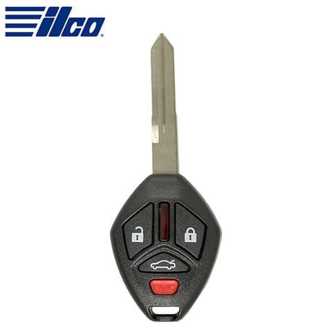 ILCO Look-Alike™ 2006-2007 Mitsubishi  / 4-Button Remote Head Key / PN: G8D-620M-A / Straight blade