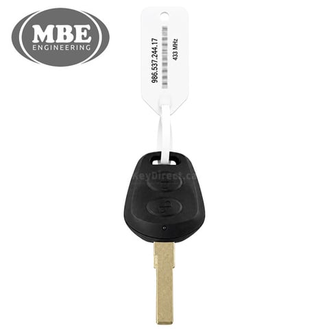 MBE – Porsche 986 / 2-Button Remote Head Key / 433 / 315 MHz