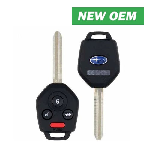 2017-2018 Subaru / 4-Button Remote Head Key / PN: 57497-FL00A / CWTB1G077 / H Chip (OEM)