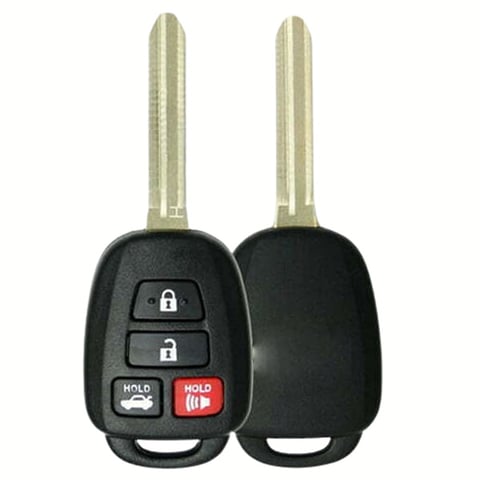 2014-2019 Toyota Camry Corolla / 4-Button Remote Head Key / PN: 89070-02A52 / HYQ12BDP / Canadian Vehicles only (Aftermarket)