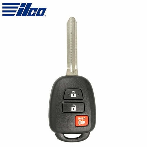 ILCO Look-Alike™ 2013-2019 Toyota 3-Button Remote Head Key / FCC ID: GQ4-52T (RHK-TOY-3BH)