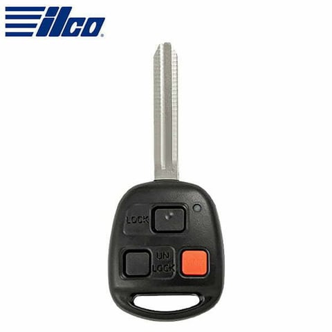 ILCO Look-Alike™ 1998-2002 Toyota Land Cruiser / 3-Button Remote Head Key / PN: 89070-60090 (RHK-TOY-3BLC)