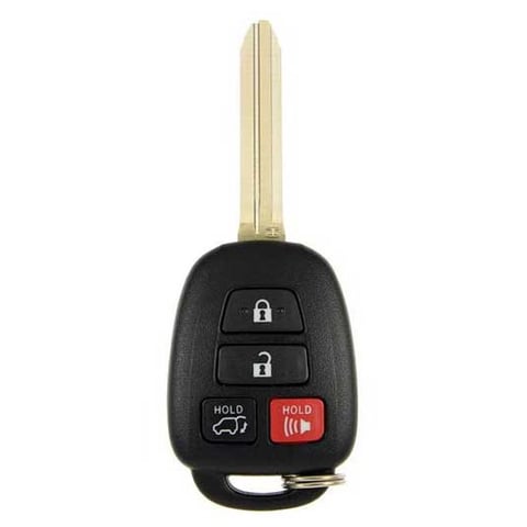 2013-2021 Toyota RAV4 Highlander / 4-Button Remote Head Key / GQ4-52T (H Chip) (Aftermarket)