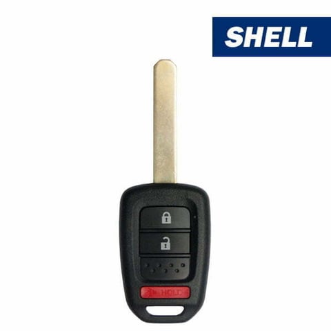2013-2017 Honda CR-V Crosstour / 3-Button Remote Head Key SHELL / MLBHLIK6-1T (Aftermarket)