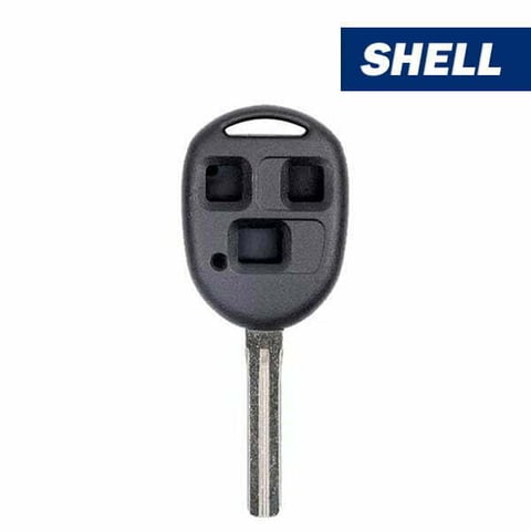 1998-2005 Lexus / 3-Button Remote Head Shell / Short Blade TOY40 for HYQ12BBT / HYQ1512V (Aftermarket)
