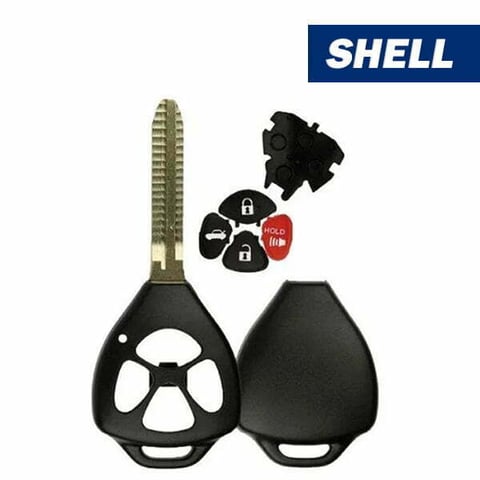 2005-2012 Toyota / Scion / 4-Button Remote Head Key Shell (Aftermarket)