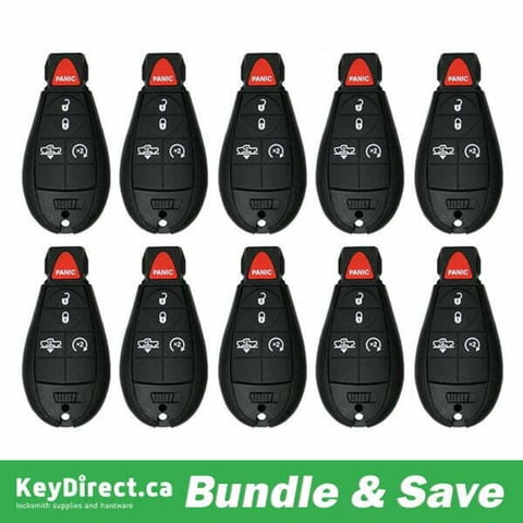 2013-2023 Dodge Ram / 5-Button Fobik Key / GQ4-53T — Lior