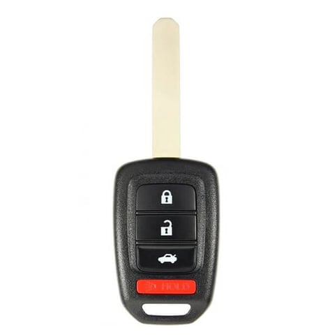 2016-2020 Honda Accord Civic / 4-Button Remote Head Key / MLBHLIK6-1TA (Aftermarket)