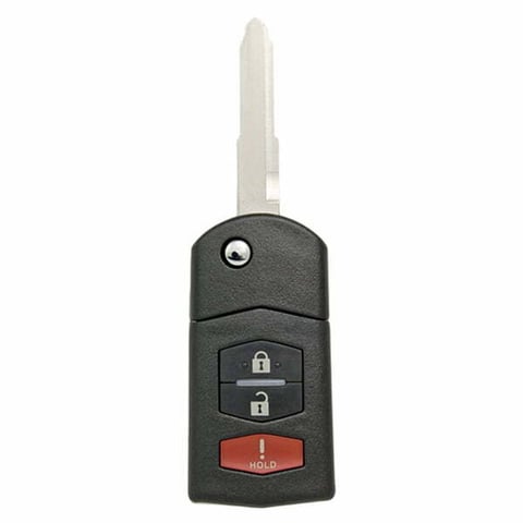 2004-2008 Mazda 6 / RX8 / 3-Button Flip Key / PN: GP7A-67-5RYB / KPU41788 (Aftermarket)