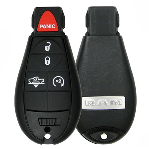 2013-2018 Ram / 5-Button Fobik / PN: 68159655AD / GQ4-53T (Refurbished)