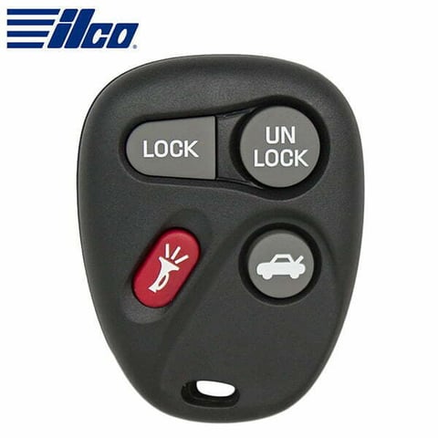 ILCO Look-Alike™ 1996-2001 GM / 4-Button Keyless Entry Remote / FCC ID: KOBUT1BT (RKE-GM-4B13)
