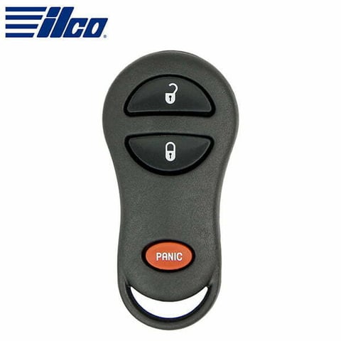 ILCO Look-Alike™ 1999-2004 Jeep /  3-Button Keyless Entry Remote / GQ43VT9T (RKE-JEEP-3B1)