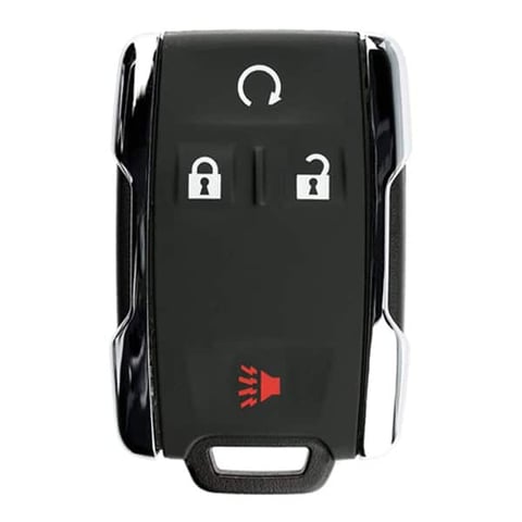 2014-2019 Chevrolet / GMC / 4-Button Keyless Entry Remote / PN: 22881480 / FCC ID: M3N32337100 / Chrome (Aftermarket)