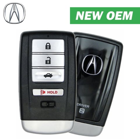 2018-2021 Acura TLX ILX / 4-Button Smart Key / PN: 72147-TZ3-A32 / FCC ID: KR5V2X / Driver 2 (OEM)