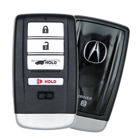 2014-2020 Acura MDX RDX / 4-Button Smart Key / PN: 72147-TZ5-A11 / KR5V1X (Driver 2) (Refurbished)