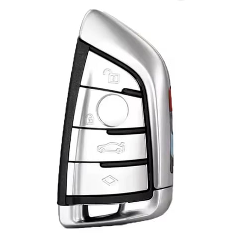 2016-2021 BMW G-Series / 4-Button Smart Key / FCC ID: N5F-ID21A / PN: 9395329-05 / Silver (Aftermarket)