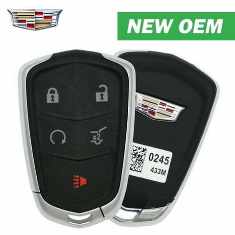 2017-2019 Cadillac XT5 / 5-Button Smart Key / PN: 13510245 / FCC ID: HYQ2EB (OEM)