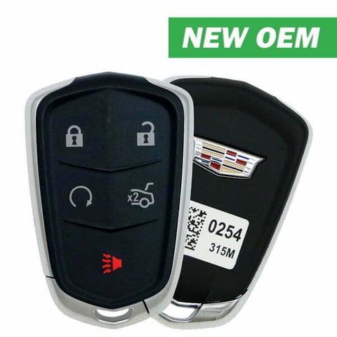 2014-2019 Cadillac ATS CTS XTS / 5-Button Key Smart Key / PN: 13594024 / HYQ2AB (OEM)