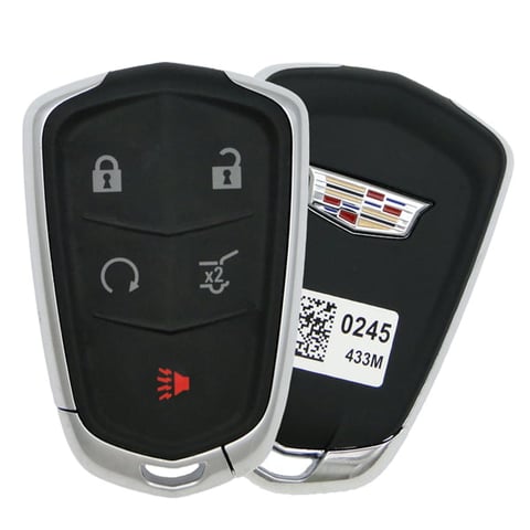 2017-2019 Cadillac XT5 / 5-Button Smart Key / PN: 13510245 / FCC ID: HYQ2EB (Refurbished)