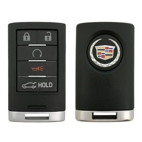 2015-2016 Cadillac ELR / 5-Button Smart Key / FCC ID: NBGG093UCC / PN: 23434879 (Refurbished)