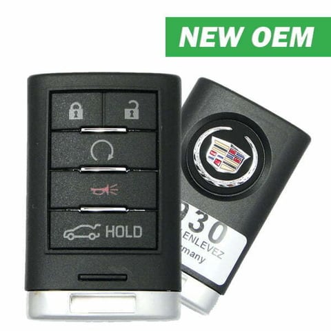 2013-2015 Cadillac ATS XTS / 5-Button Smart Key / PN: 22856930 / NBG009768T (OEM)