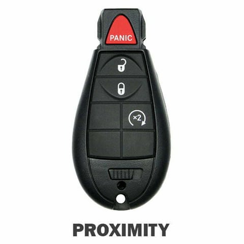 2009-2020 Jeep Chrysler Dodge / 4-Button Fobik Key / PN: 05026886AI / IYZ-C01C / Keyless Go Fobik (Aftermarket)