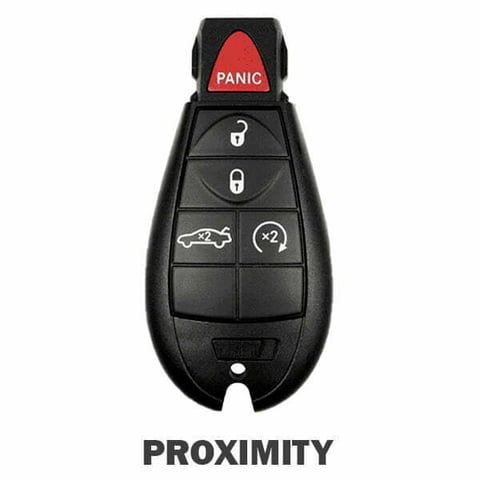 2009-2013 Jeep Grand Cherokee Dodge Durango / 5-Button Keyless Go Fobik / IYZ-C01C (Aftermarket)