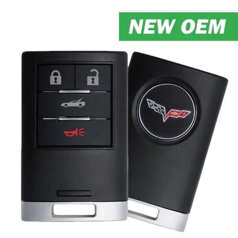 2005-2013 Chevrolet Corvette / 4-Button Smart Key / FCC ID: M3N-5WY7777A / PN: 25926480, 25926479 (OEM)