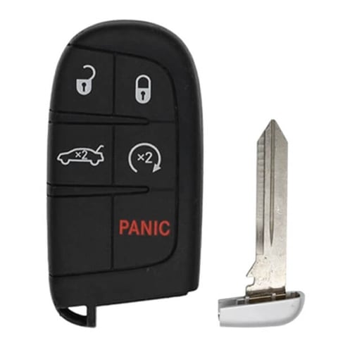 2011-2020 Dodge Chrysler / 5-Button Smart Key / M3N-40821302 (Aftermarket)